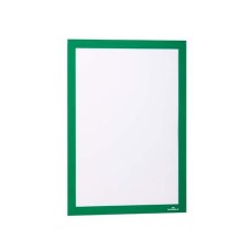 Infokeret, A4, öntapadó háttal, DURABLE "DURAFRAME®", zöld