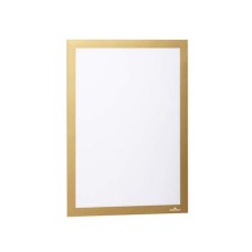 Infokeret, A4, öntapadó háttal, DURABLE "DURAFRAME®", arany