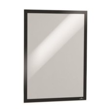 Infokeret, A3, öntapadó háttal, DURABLE "DURAFRAME®", fekete