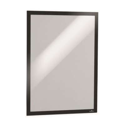 Infokeret, A3, öntapadó háttal, DURABLE "DURAFRAME®", fekete