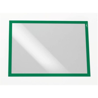 Infokeret, A3, öntapadó háttal, DURABLE "DURAFRAME®", zöld