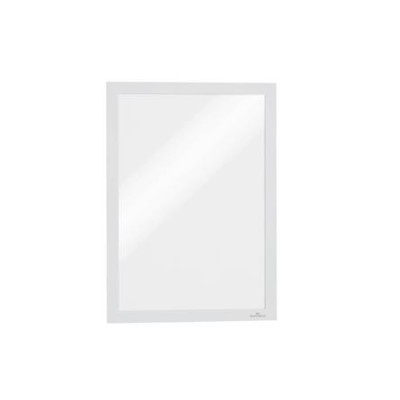 Infokeret, A4, öntapadó háttal, DURABLE "DURAFRAME®", fehér