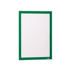 Infokeret, A4, öntapadó háttal, DURABLE "DURAFRAME®", zöld