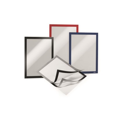Infokeret, A4, öntapadó háttal, DURABLE "DURAFRAME", kék