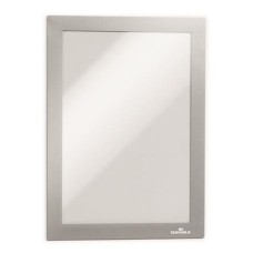 Infokeret, A5, mágneses, DURABLE "DURAFRAME MAGNETIC", ezüst
