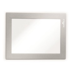 Infokeret, A6, mágneses, DURABLE "DURAFRAME MAGNETIC", ezüst