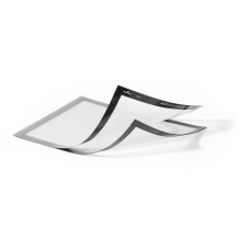 Infokeret, A4, mágneses, DURABLE "DURAFRAME® MAGNETIC PLUS", ezüst