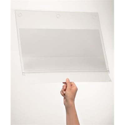 Információs tasak, vízálló, öntapadó, A3, DURABLE