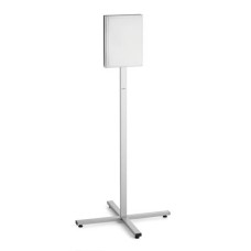 Padlóállvány, kültéri, A4, DURABLE "INFO STAND", antracit-szürke