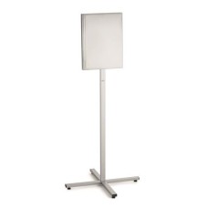 Padlóállvány, kültéri, A3, DURABLE "INFO STAND", antracit-szürke
