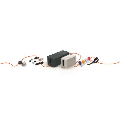Kábelkötegelő, tépőzáras, DURABLE "CAVOLINE® Grip 20", fekete