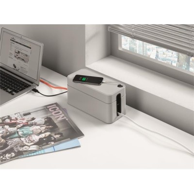 Kábelrendező doboz, DURABLE "CAVOLINE", szürke