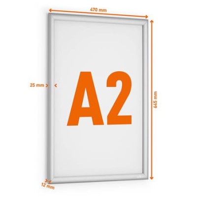 Infokeret, alumínium, kültéri, A2, DURABLE "Outdoor", ezüst
