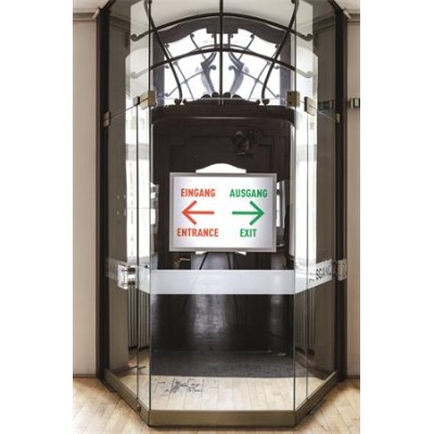 Infokeret, 50x70 cm, DURABLE "DURAFRAME POSTER", ezüst