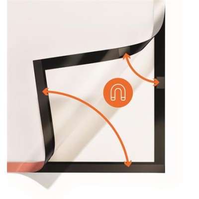 Infokeret, A1, DURABLE, "DURAFRAME POSTER", ezüst
