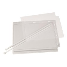 Információs tasak, vízálló, kábelkötegelővel rögzíthető, A5, DURABLE