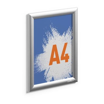 Infokeret, alumínium, kültéri, A4, DURABLE "Outdoor", ezüst