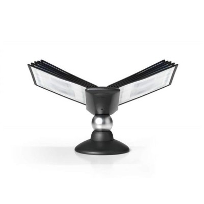 Bemutatótábla tartó, asztali, 10 db bemutatótáblával, DURABLE, "Motion", fekete