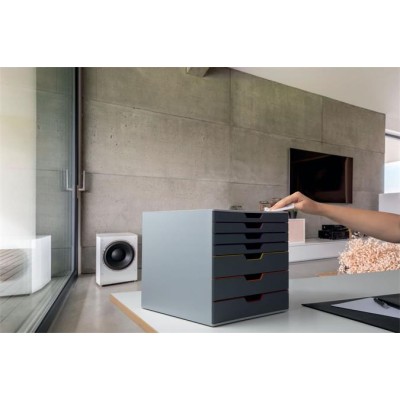 Tisztítókendő, műanyag felületre, 100 db, DURABLE "SUPERCLEAN BOX 100"