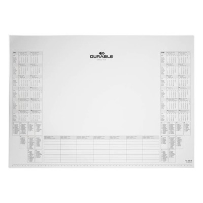 Könyökalátét tömb, 570x410 mm, éves naptárral, DURABLE