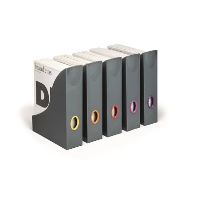 Iratpapucs készlet, műanyag, 73 mm, DURABLE "VARICOLOR®", vegyes
