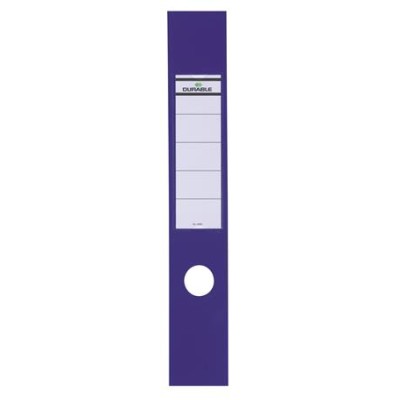 Gerinccímke, iratrendezőhöz, öntapadó, 60x390 mm, DURABLE "ORDOFIX®", kék
