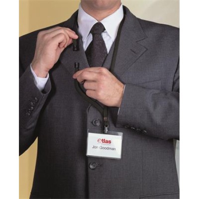 Nyakbaakasztó, klippel, DURABLE, fekete