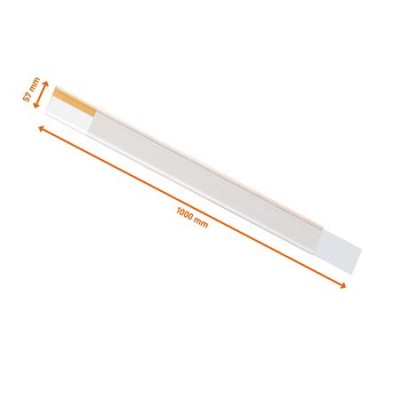 Ársín, 57 mm, öntapadó, DURABLE "SCANFIX®", áttetsző