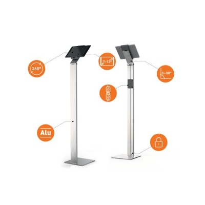 Tablet tartó állvány, DURABLE, ezüst