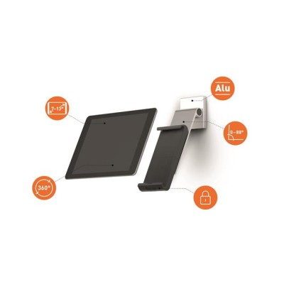 Tablet tartó, fali, DURABLE "WALL PRO"
