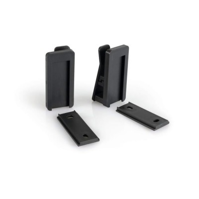 Tablet tartó szett, fali, DURABLE "VISIOCLIP"