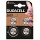 Gombelem, CR2032, 4 db, DURACELL