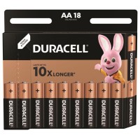 Elem, AA ceruza, 18 db, DURACELL "Basic"