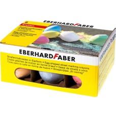 Aszfaltkréta, tojás alakú, EBERHARD FABER, 6 különböző szín