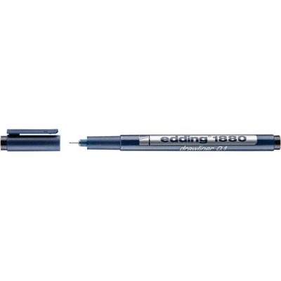 Tusfilc, 0,1 mm, EDDING "1880", fekete