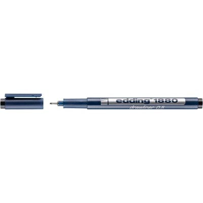 Tusfilc, 0,5 mm, EDDING "1880", fekete