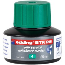 Utántöltő tábla- és flipchart markerhez, EDDING "BTK 25", zöld