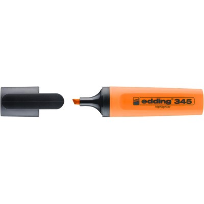 Szövegkiemelő, 2-5 mm, EDDING "345", narancssárga