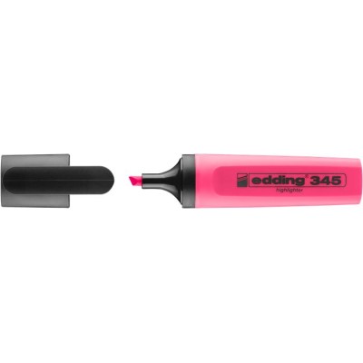 Szövegkiemelő, 2-5 mm, EDDING "345", rózsaszín