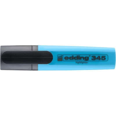 Szövegkiemelő, 2-5 mm, EDDING "345", kék