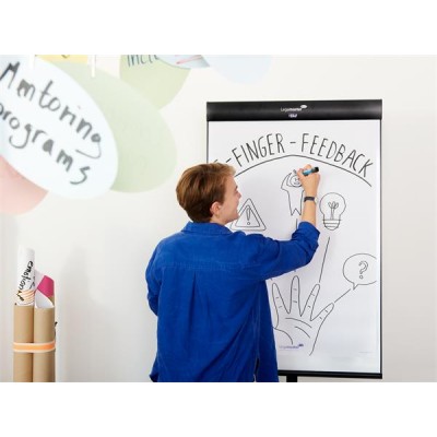 Flipchart marker készlet, 1,5-3 mm, kúpos, EDDING "380", 4 különböző szín