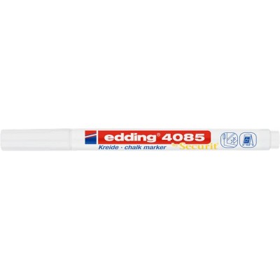 Krétamarker, 1-2mm, kúpos, EDDING "4085", fehér