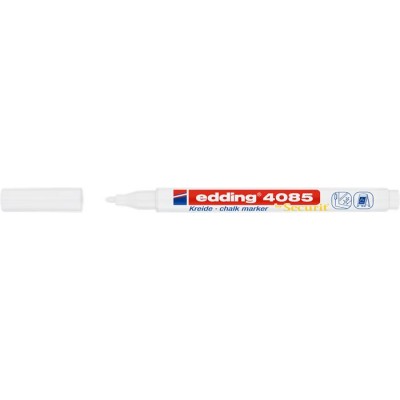 Krétamarker, 1-2mm, kúpos, EDDING "4085", fehér