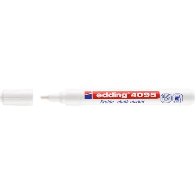 Krétamarker, 2-3 mm, kúpos, EDDING "4095", fehér