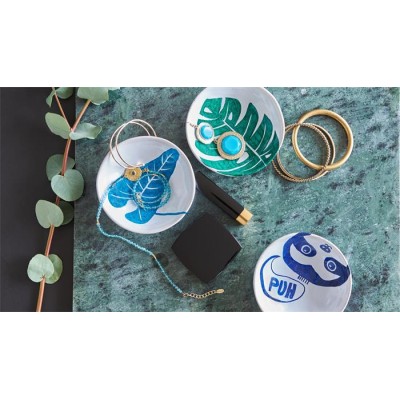 Ecsetirón készlet, porcelánra, EDDING  "4200 Cool color", 6 különböző szín