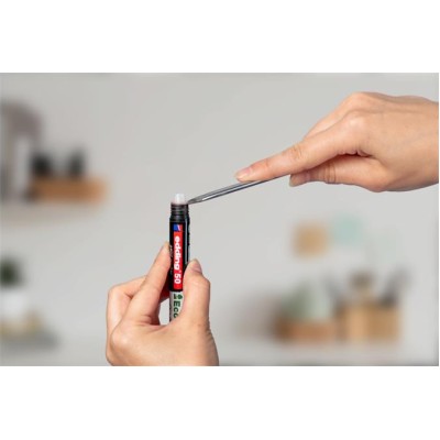 Lakkmarker, 2-3 mm, EDDING "50", ezüst