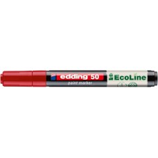 Lakkmarker, 2-3 mm, EDDING "50", piros