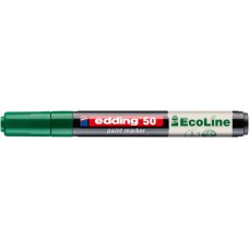 Lakkmarker, 2-3 mm, EDDING "50", zöld