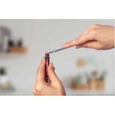 Lakkmarker, 1-2 mm, EDDING "51", ezüst