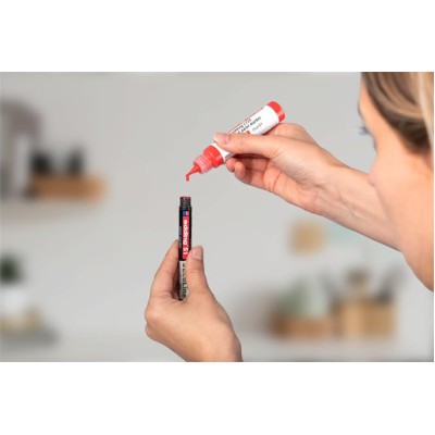 Lakkmarker, 1-2 mm, EDDING "51", ezüst